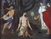 Pierre Puvis de Chavannes The Beheading of Saint John the Baptist oil painting artist